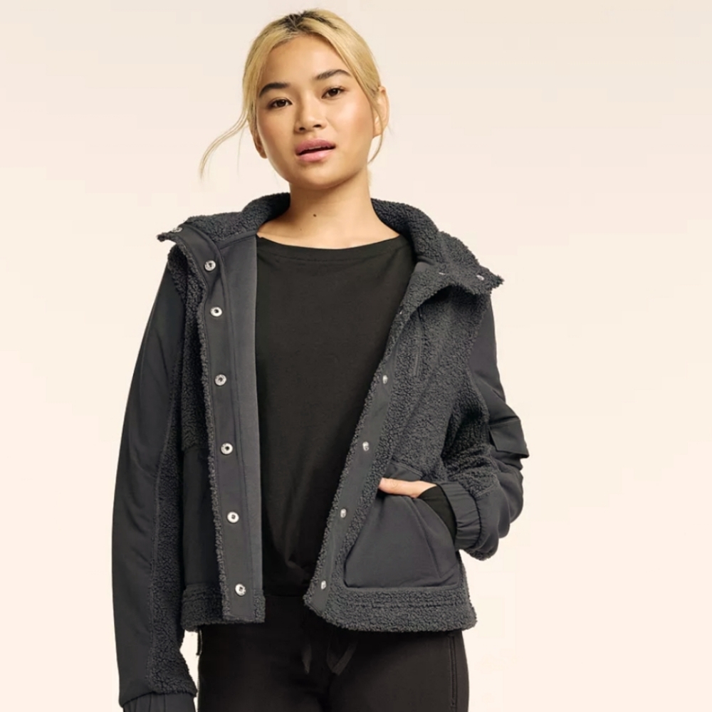 FLX Boulce Mixed-Media jacket